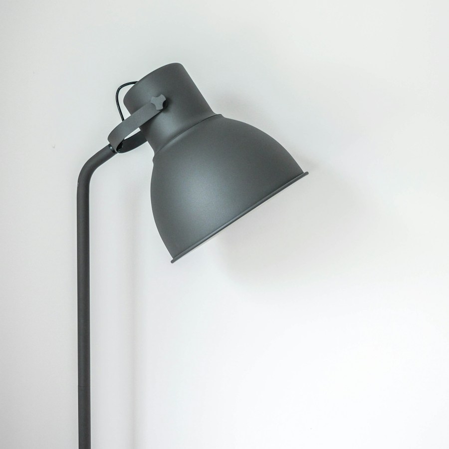 Vintage Brushed Brass Table Lamp